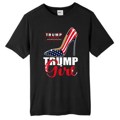 Trump Girl Donald Trump 2024 Jd Vance United States Presidential Election Tall Fusion ChromaSoft Performance T-Shirt