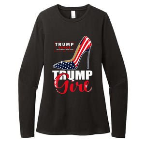 Trump Girl Donald Trump 2024 Jd Vance United States Presidential Election Womens CVC Long Sleeve Shirt