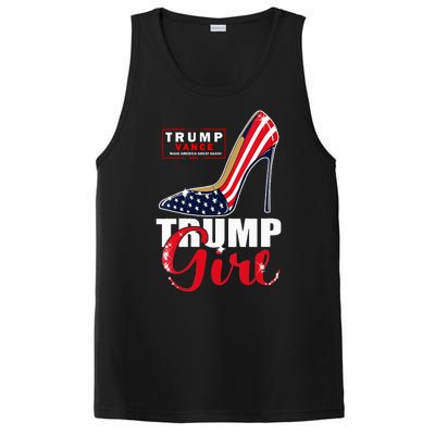 Trump Girl Donald Trump 2024 Jd Vance United States Presidential Election PosiCharge Competitor Tank