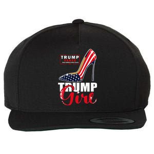 Trump Girl Donald Trump 2024 Jd Vance United States Presidential Election Wool Snapback Cap