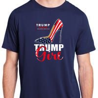 Trump Girl Donald Trump 2024 Jd Vance United States Presidential Election Adult ChromaSoft Performance T-Shirt