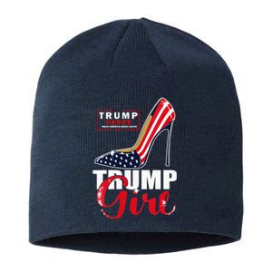 Trump Girl Donald Trump 2024 Jd Vance United States Presidential Election Sustainable Beanie