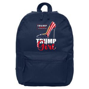 Trump Girl Donald Trump 2024 Jd Vance United States Presidential Election 16 in Basic Backpack