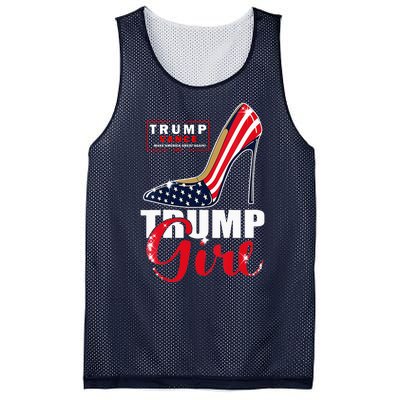 Trump Girl Donald Trump 2024 Jd Vance United States Presidential Election Mesh Reversible Basketball Jersey Tank