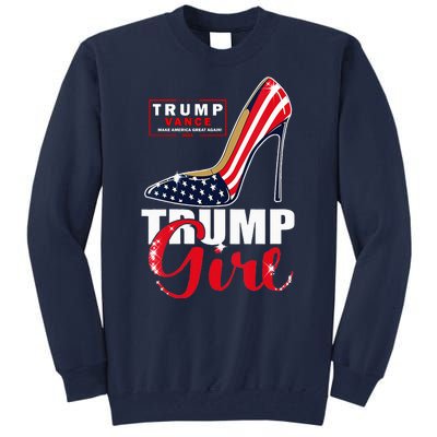 Trump Girl Donald Trump 2024 Jd Vance United States Presidential Election Tall Sweatshirt