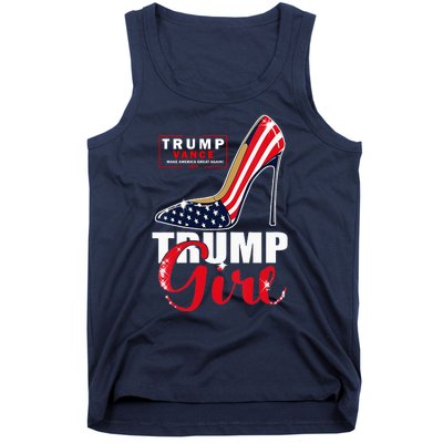 Trump Girl Donald Trump 2024 Jd Vance United States Presidential Election Tank Top