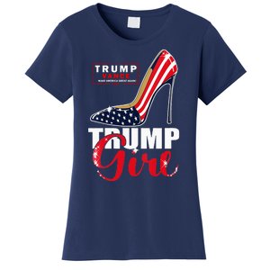 Trump Girl Donald Trump 2024 Jd Vance United States Presidential Election Women's T-Shirt