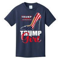Trump Girl Donald Trump 2024 Jd Vance United States Presidential Election Kids T-Shirt
