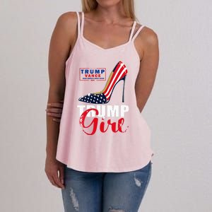 Trump Girl Donald Trump 2024 Jd Vance United States Presidential Election Women's Strappy Tank