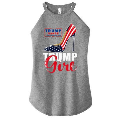 Trump Girl Donald Trump 2024 Jd Vance United States Presidential Election Women’s Perfect Tri Rocker Tank