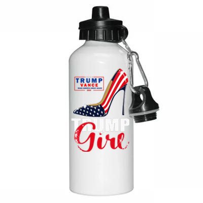 Trump Girl Donald Trump 2024 Jd Vance United States Presidential Election Aluminum Water Bottle 