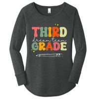 Third Grade Dream Team Teacher Appreciation Back To School Women's Perfect Tri Tunic Long Sleeve Shirt