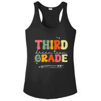 Third Grade Dream Team Teacher Appreciation Back To School Ladies PosiCharge Competitor Racerback Tank