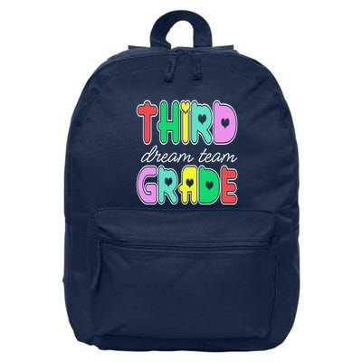 Third Grade Dream Team Back To School 16 in Basic Backpack