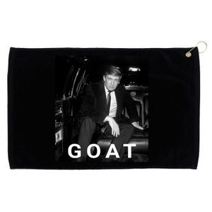 Trump Goat Donald Trump 2024 Gift Grommeted Golf Towel