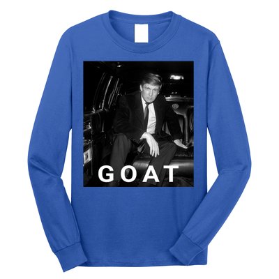 Trump Goat Donald Trump 2024 Gift Long Sleeve Shirt