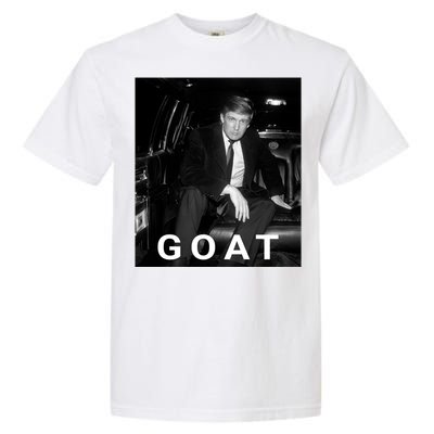 Trump Goat Donald Trump 2024 Gift Garment-Dyed Heavyweight T-Shirt