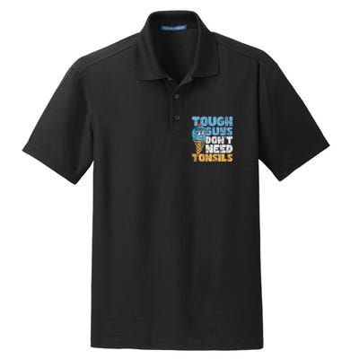 Tough Guys DonT Need Tonsils Tonsil Removal Tonsillectomy Dry Zone Grid Polo