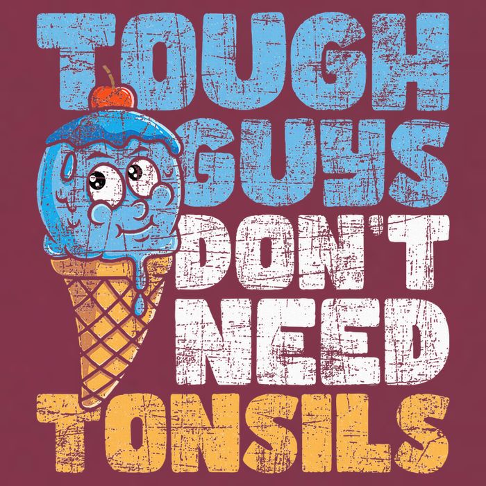 Tough Guys DonT Need Tonsils Tonsil Removal Tonsillectomy 16oz Travel Tumbler