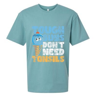 Tough Guys DonT Need Tonsils Tonsil Removal Tonsillectomy Sueded Cloud Jersey T-Shirt