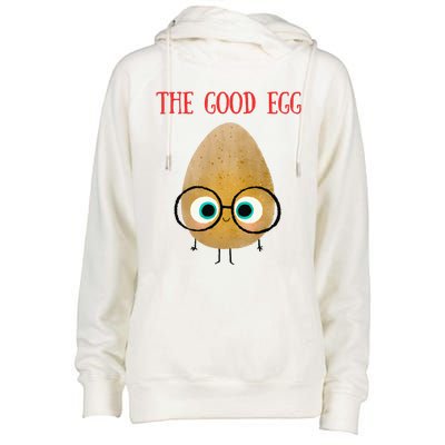 The Good Egg Womens Funnel Neck Pullover Hood