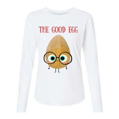 The Good Egg Womens Cotton Relaxed Long Sleeve T-Shirt