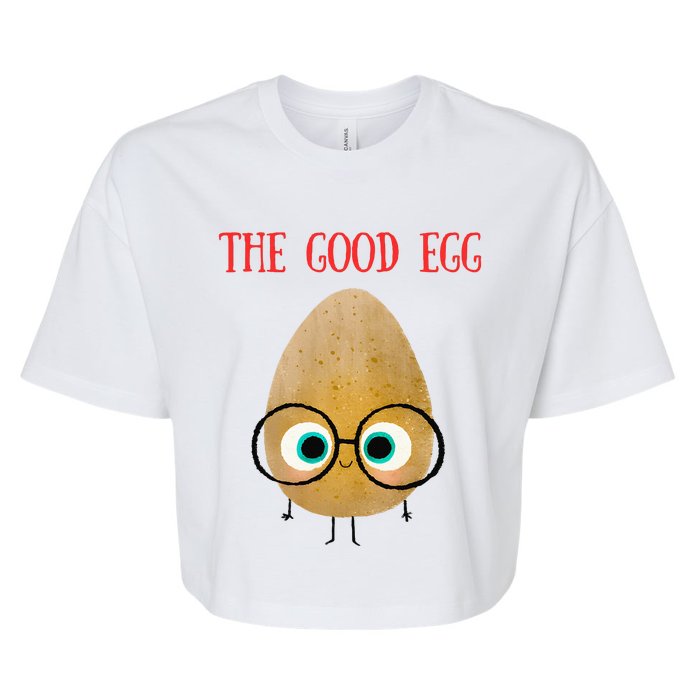 The Good Egg Bella+Canvas Jersey Crop Tee