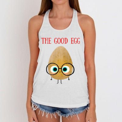 The Good Egg Women's Knotted Racerback Tank