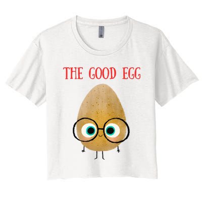 The Good Egg Women's Crop Top Tee