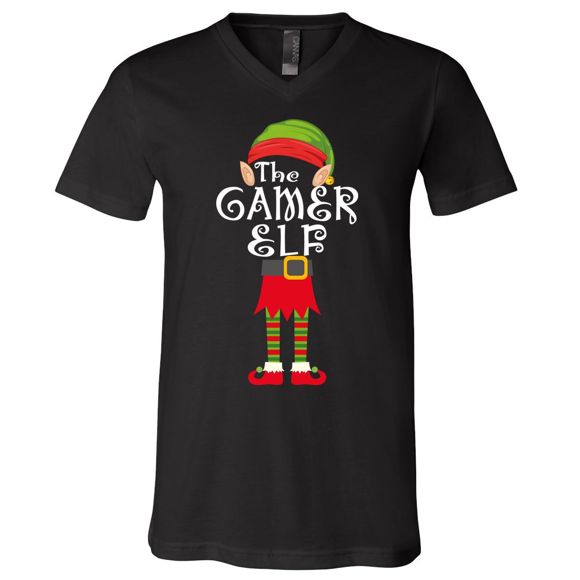 The Gamer Elf V-Neck T-Shirt