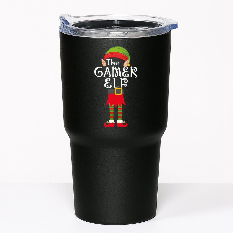 The Gamer Elf Tumbler