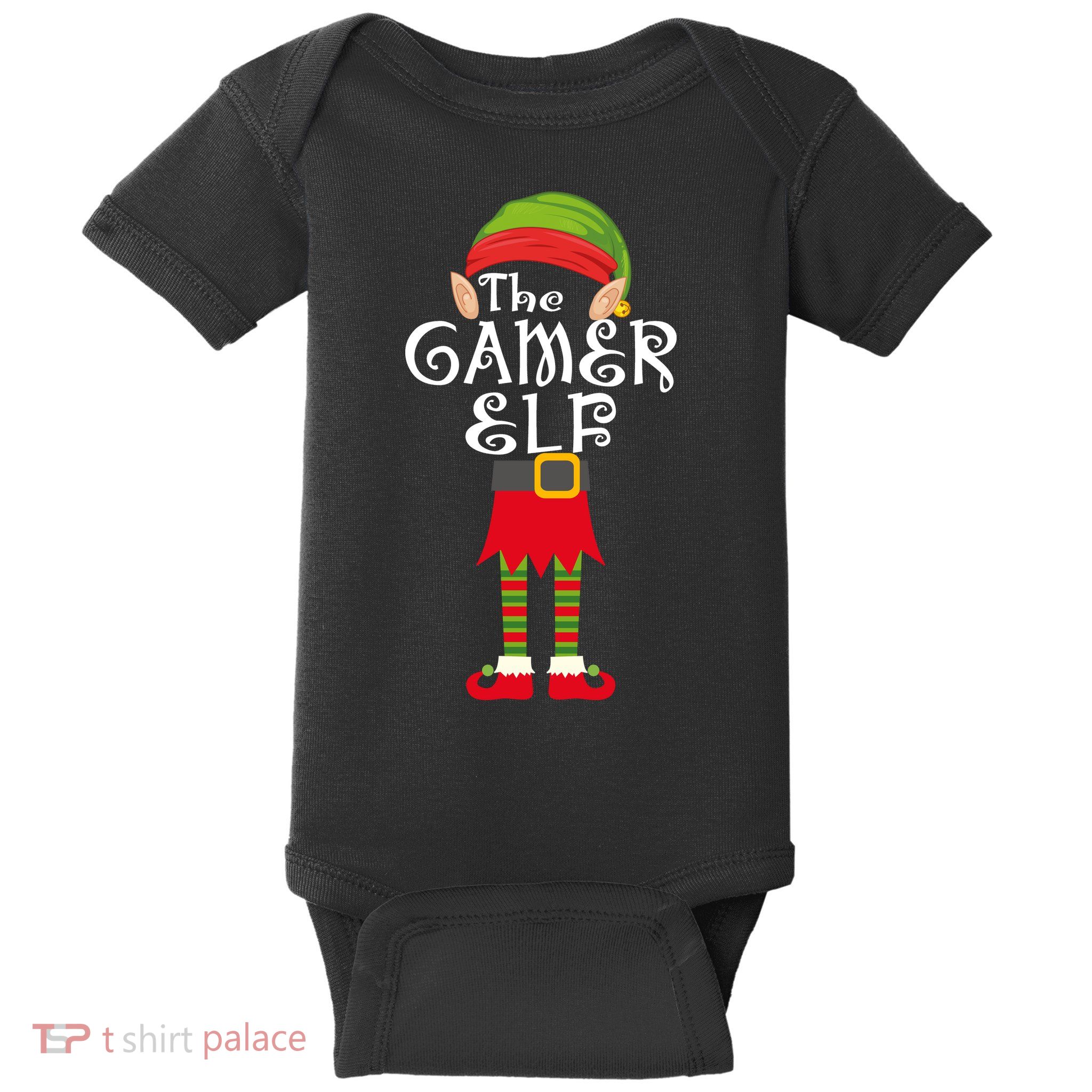 The Gamer Elf Baby Bodysuit