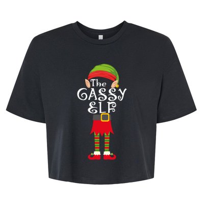 The Gassy Elf Bella+Canvas Jersey Crop Tee