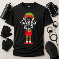 The Gassy Elf Cooling Performance Crew T-Shirt