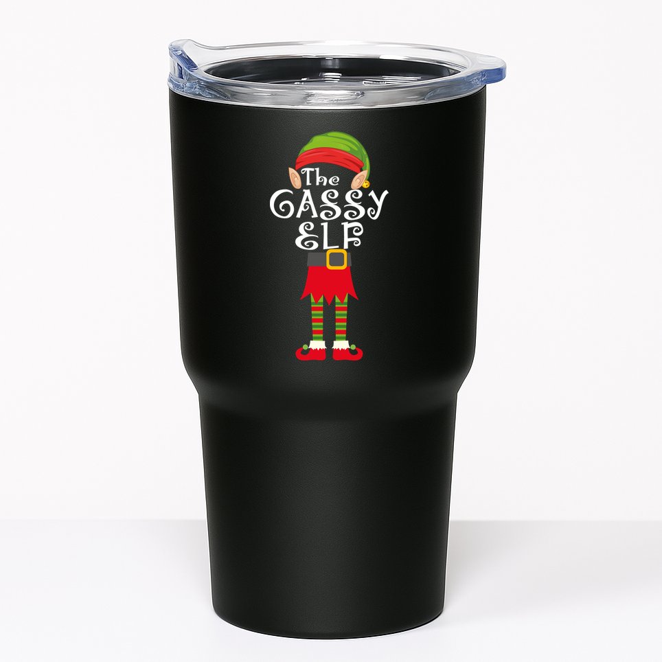 The Gassy Elf Tumbler