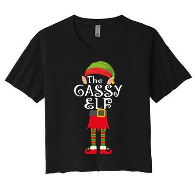 The Gassy Elf Women's Crop Top Tee