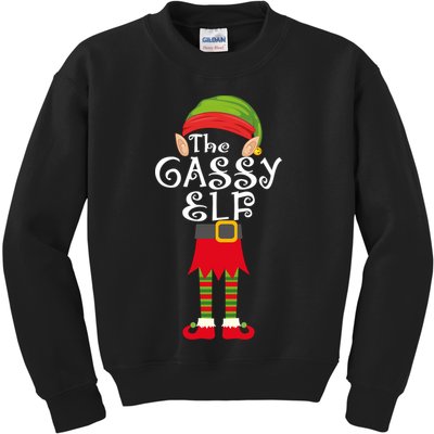 The Gassy Elf Kids Sweatshirt