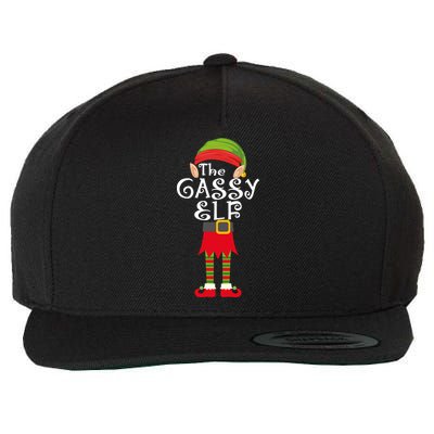 The Gassy Elf Wool Snapback Cap