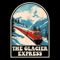 The Glacier Express Switzerland Swiss Train Mountains Winter Impact Tech Backpack