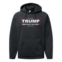 Trump Grab Em Performance Fleece Hoodie