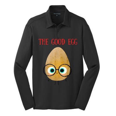 The Good Egg Tees Silk Touch Performance Long Sleeve Polo