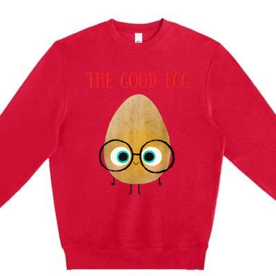 The Good Egg Tees Premium Crewneck Sweatshirt