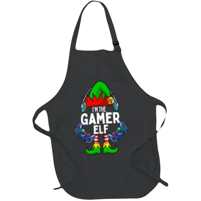 The Gamer ELF Matching Family Christmas Holiday Xmas Apron