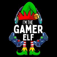 The Gamer ELF Matching Family Christmas Holiday Xmas Womens Tank Top