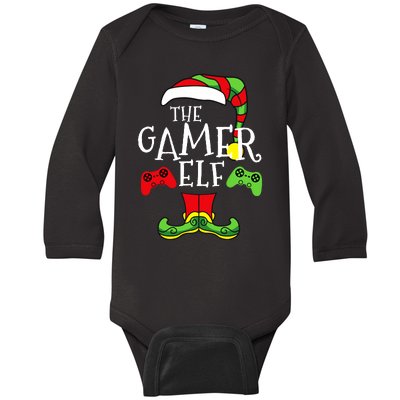 The Gamer ELF Baby Long Sleeve Bodysuit