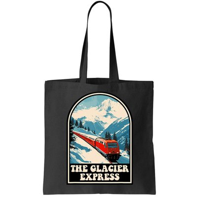 The Glacier Express Switzerland Swiss Train Mountains Winter Bag