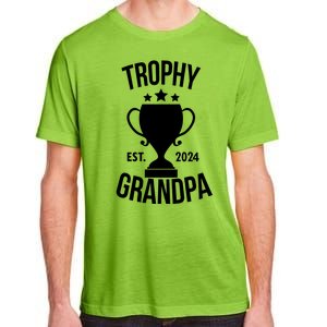 Trophy Grandpa Est 2024 Adult ChromaSoft Performance T-Shirt