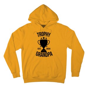 Trophy Grandpa Est 2024 Hoodie