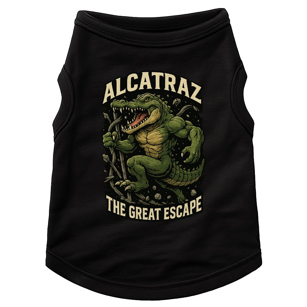 The Great Escape Alligator Alcatraz Doggie Tank