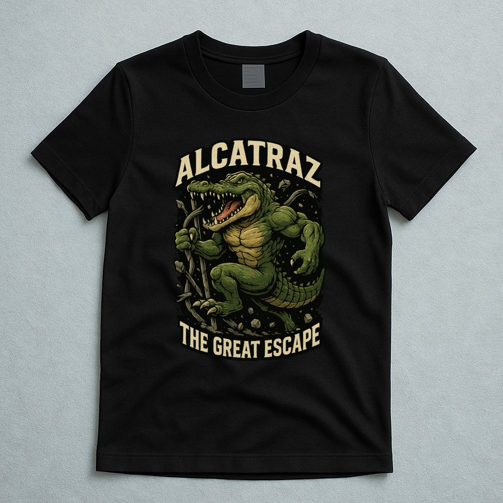 The Great Escape Alligator Alcatraz T-Shirt